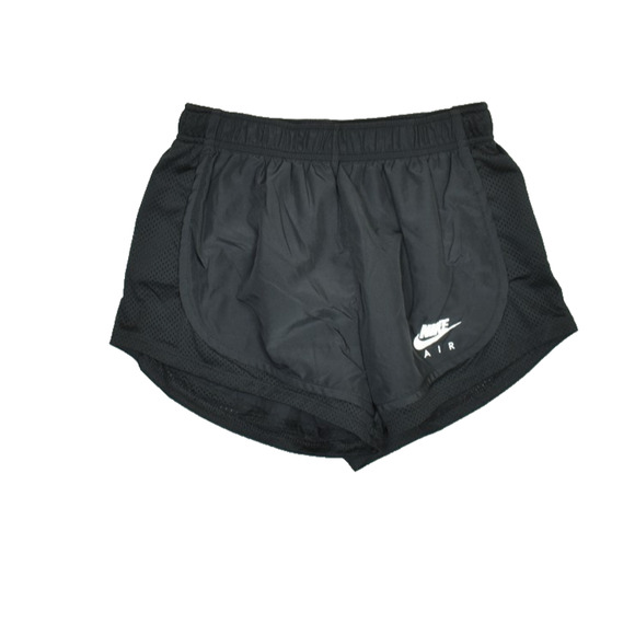 Nike Dri-FIT Air Women's Running Shorts Regular Size S Black Air Gym Run - Picture 1 of 8